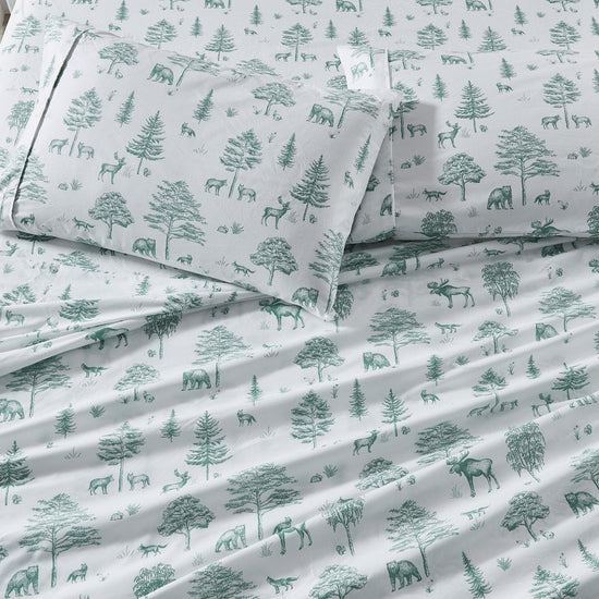 Lodge Printed Sheet Set - Mountain Ridge Collection