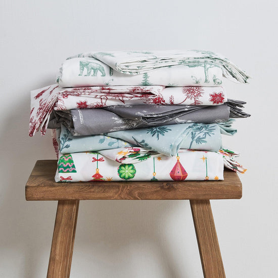 Lodge Printed Sheet Set - Mountain Ridge Collection