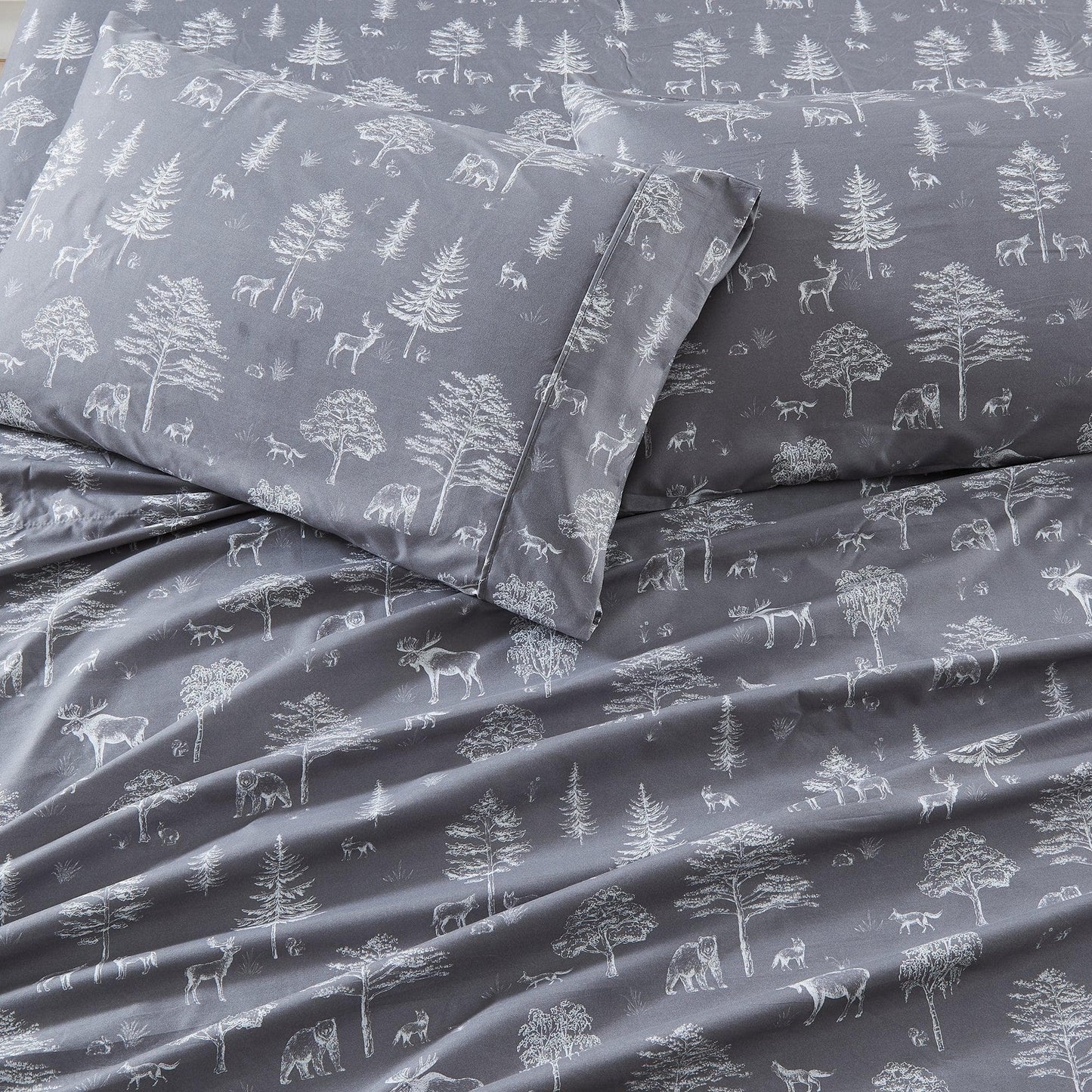 Lodge Printed Sheet Set - Mountain Ridge Collection