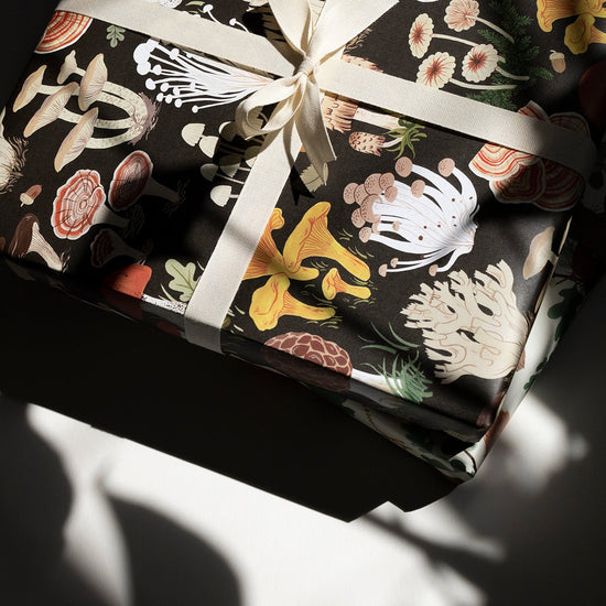 MUSHROOMS | Double Sided Gift Wrap