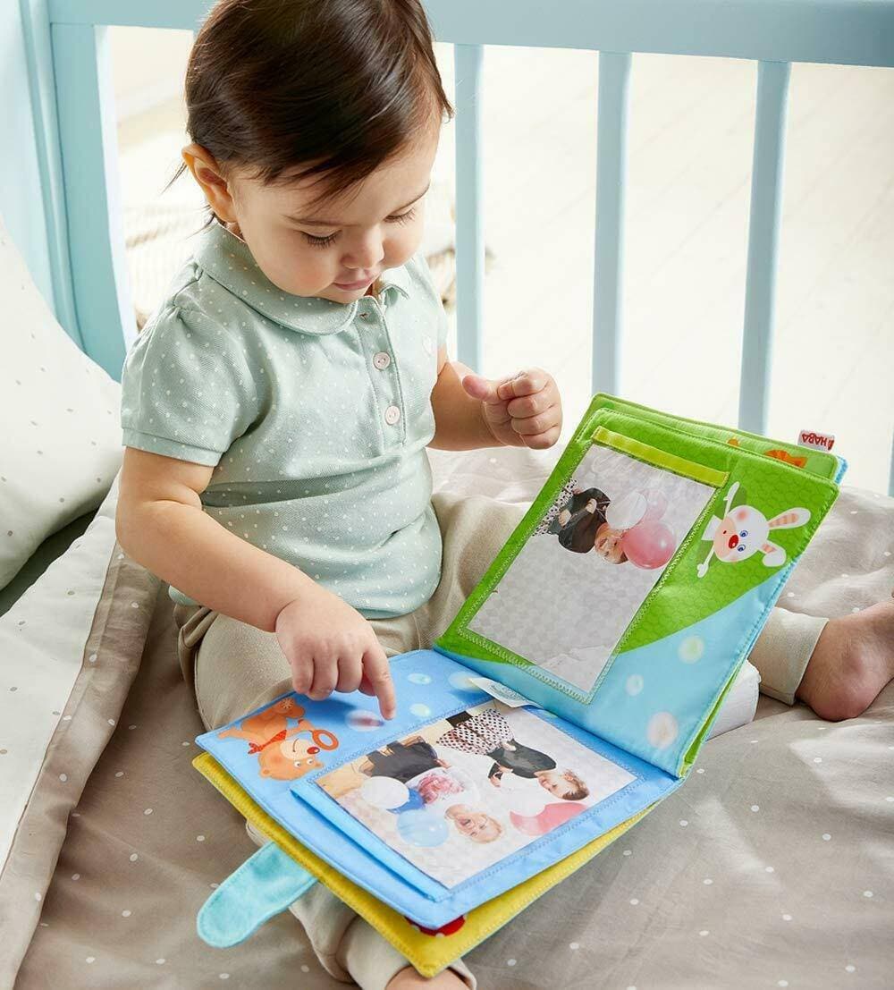 Playmates Soft Fabric Baby Photo Album
