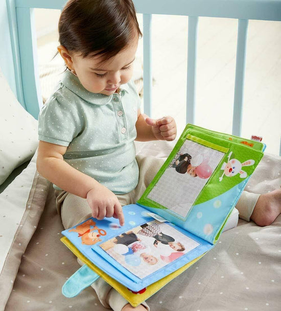 Playmates Soft Fabric Baby Photo Album