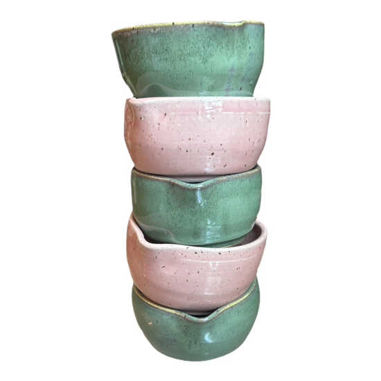 Handcrafted Heart-Shaped Matcha Bowl
