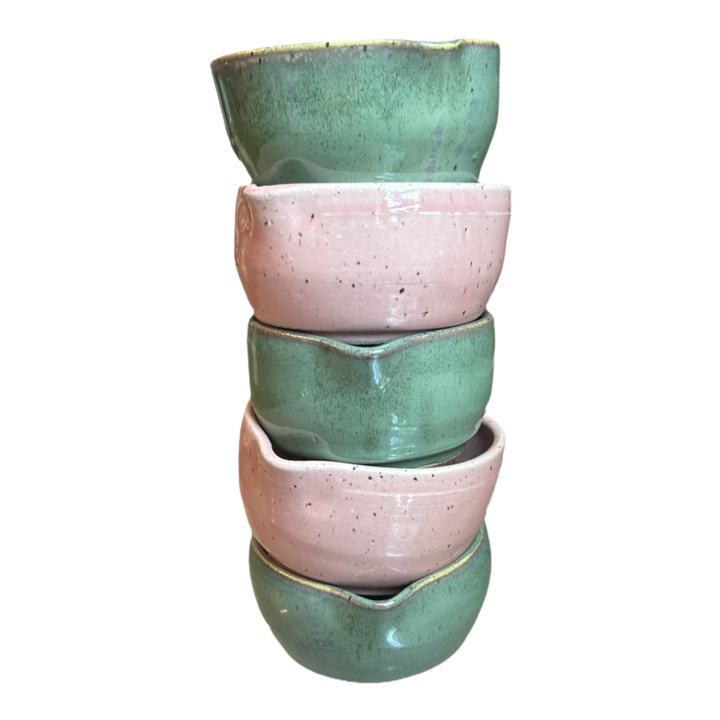 Handcrafted Heart-Shaped Matcha Bowl