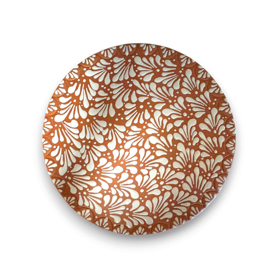 Talavera Cake Stand Set | Two-Piece Handmade Dessert Pedestal