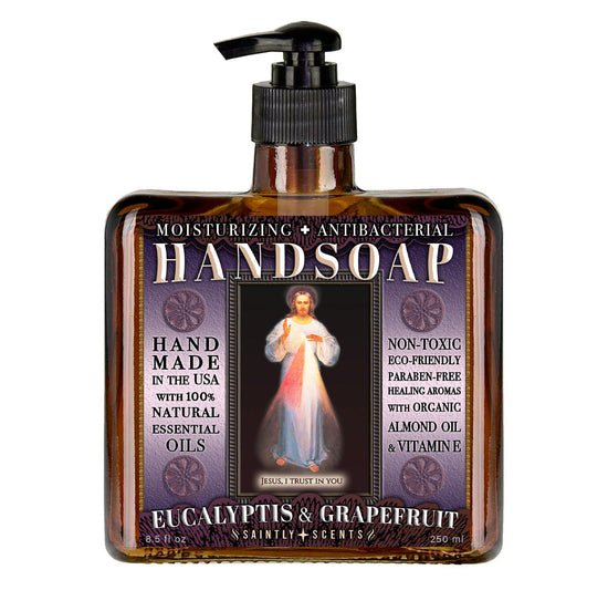 Divine Mercy Heavenly Handsoap - Eucalyptus and Grapefruit
