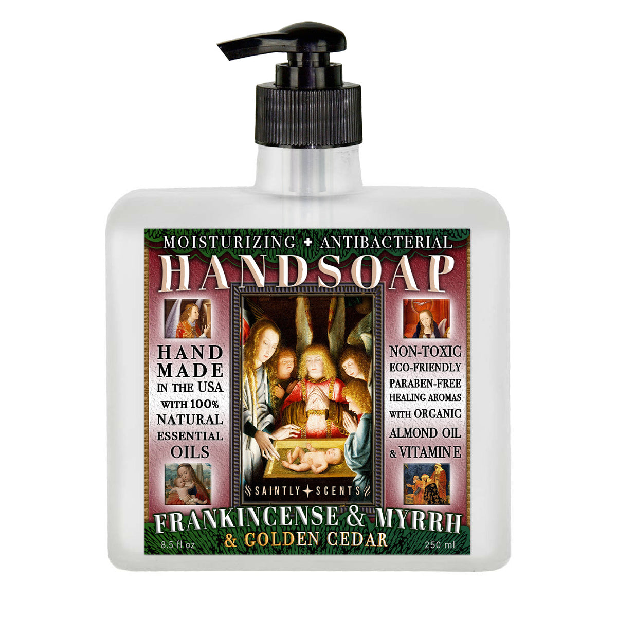Nativity Heavenly Handsoap - Frankincense Myrrh and Golden Cedar