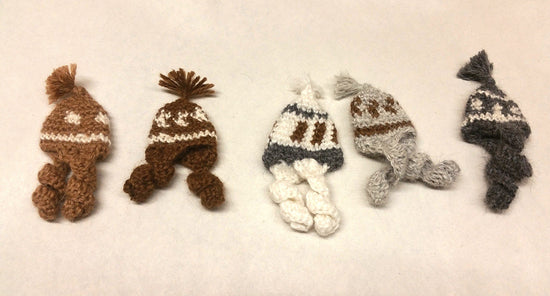 Hat Chullo for Alpacadorable Ornament — Christmas ornament for tree display and holiday gifting seasonal decorating choice