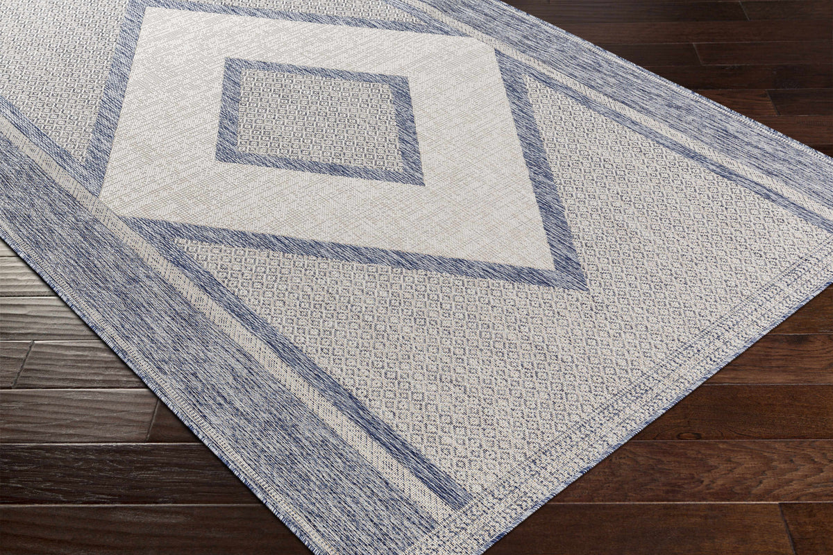 Hazar Gray Outdoor Area Rug - Clearance