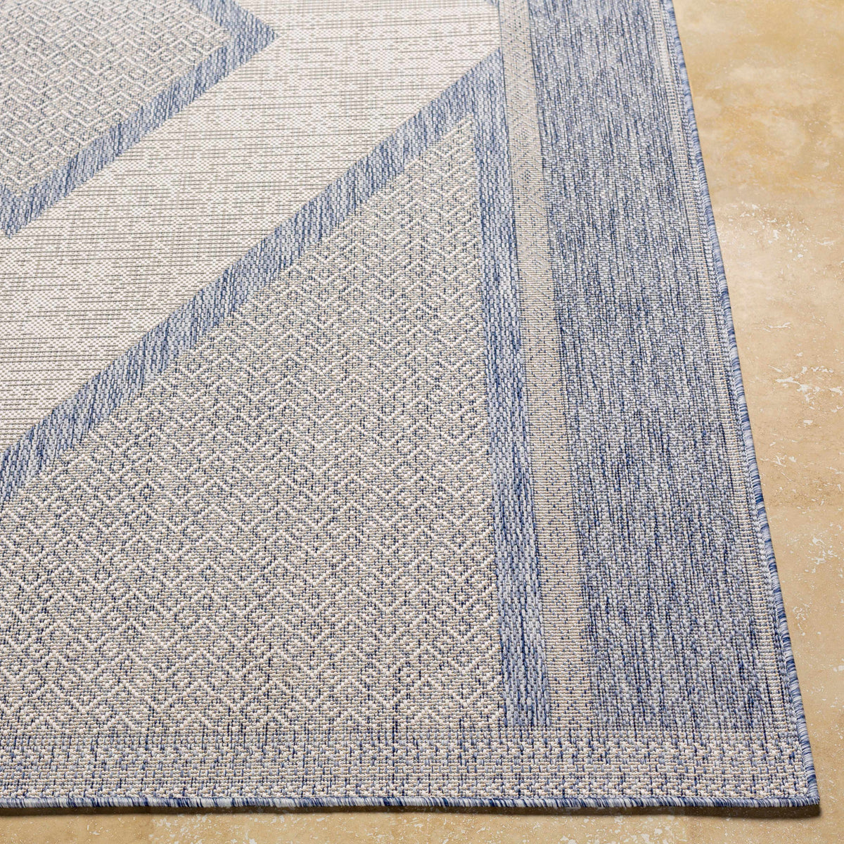 Hazar Gray Outdoor Area Rug - Clearance