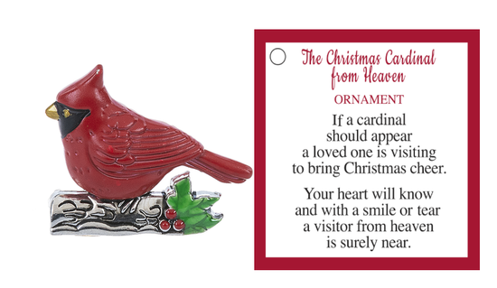 The Christmas Cardinal from Heaven Charm
