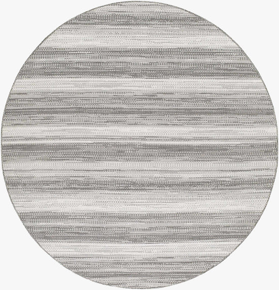 Kris Black Outdoor Area Rug - Clearance