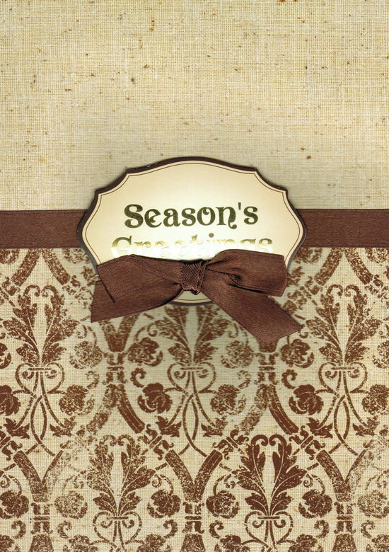 10 Count Handmade Christmas Cards - Paisley Brow