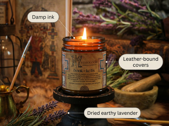 Book of Kells Scented Candle