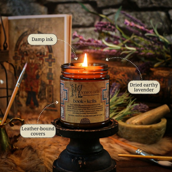 Book of Kells Scented Candle