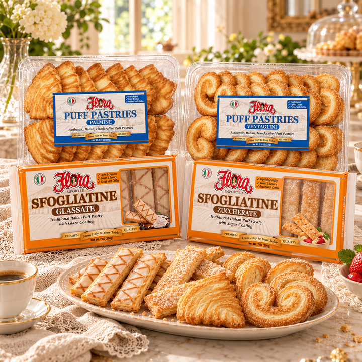 Italian Puff Pastry Quartet