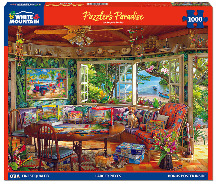 Puzzler’s Paradise  - 1000 Piece Jigsaw Puzzle