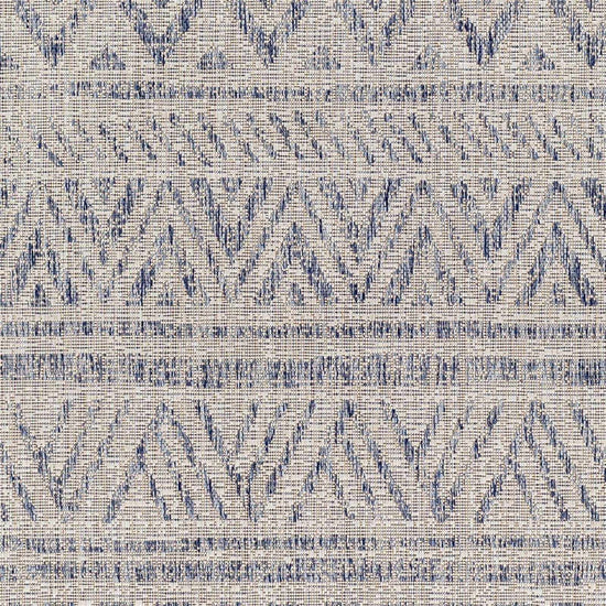 Novato Gray All Over Pattern Performance Outdoor Rug - Clearance