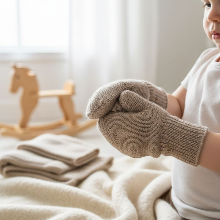 Kids Alpaca Mittens