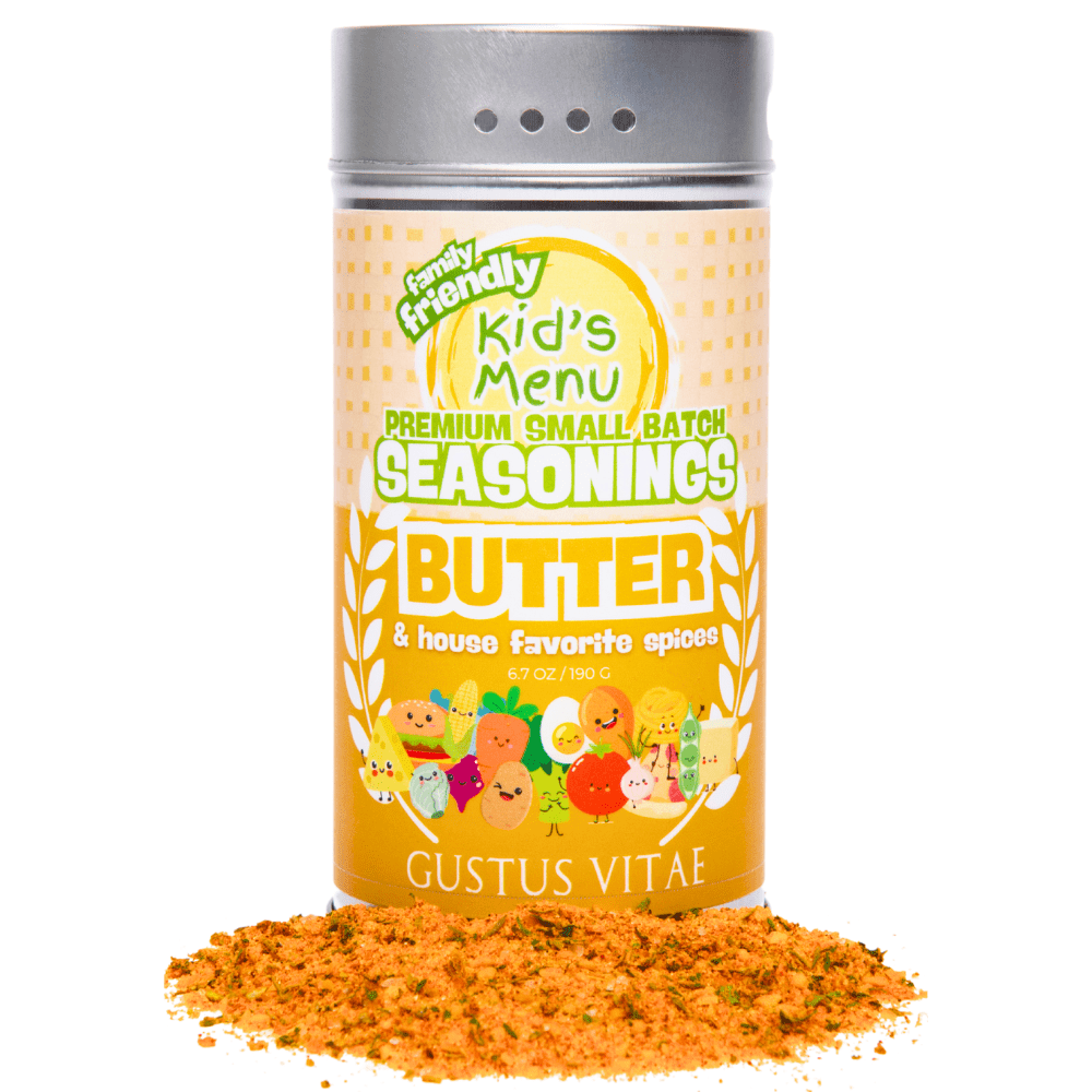 Kid’s Menu: Butter: And House Favorite Spices