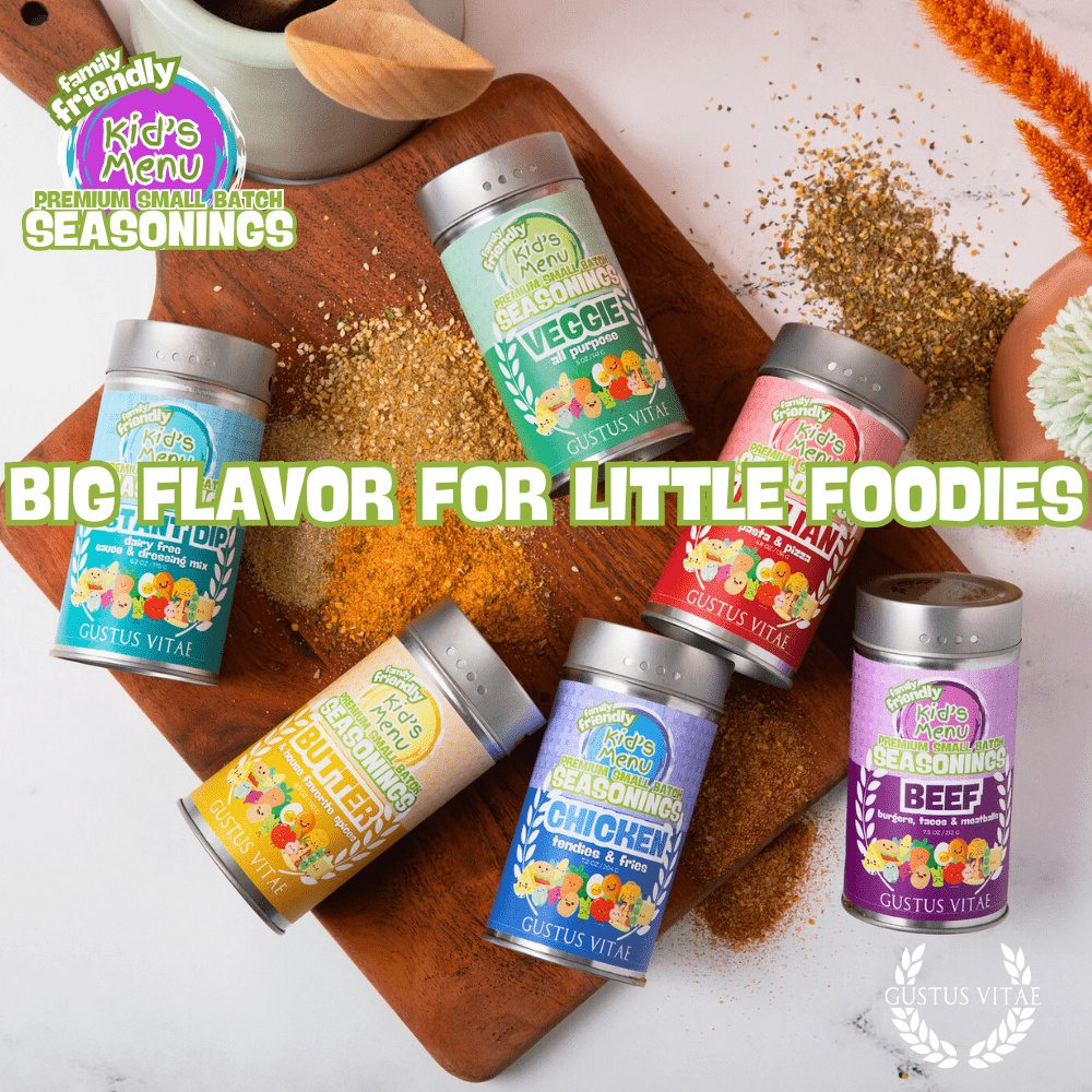 Kid’s Menu: Italian: Pasta & Pizza Seasoning