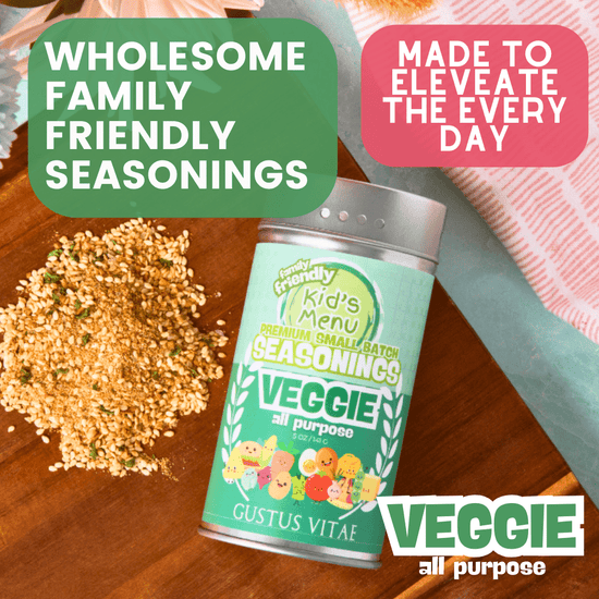 Kid’s Menu: Veggie: All Purpose Seasoning