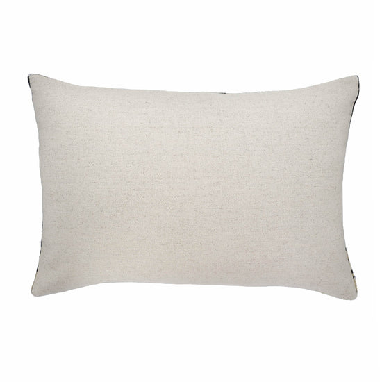 Kisses Silk Velvet Ikat Throw Pillow, 16 x 24
