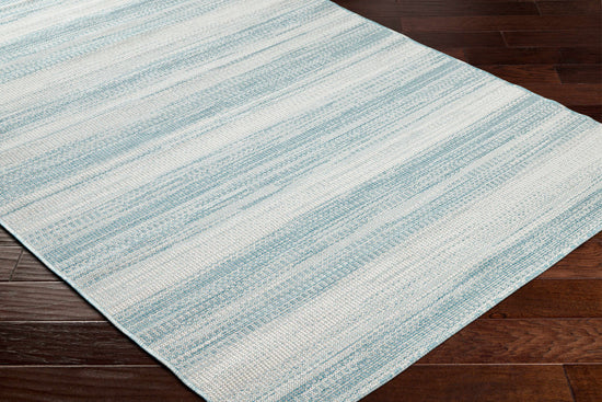 Kris Teal Outdoor Area Rug - Clearance