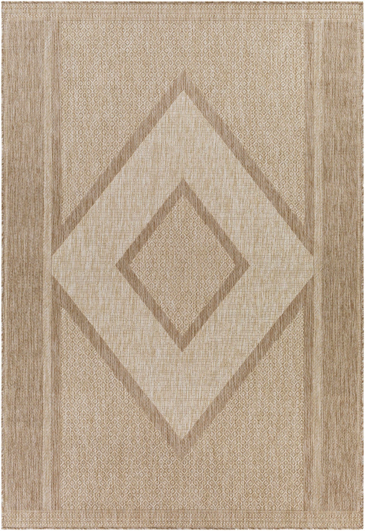 Hazar Beige Outdoor Area Rug - Clearance