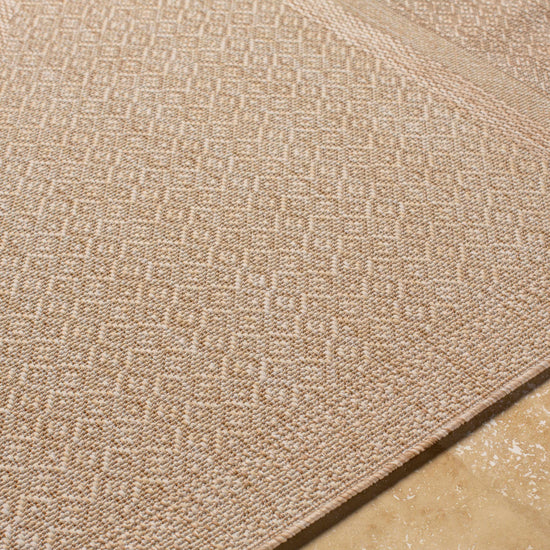 Hazar Beige Outdoor Area Rug - Clearance