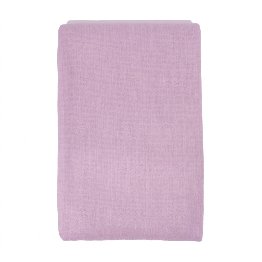 Reversible Handwoven Alpaca Throw Blanket | Lavender & White | Kani Collection