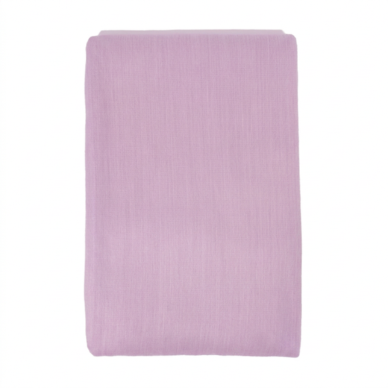 Reversible Handwoven Alpaca Throw Blanket | Lavender & White | Kani Collection
