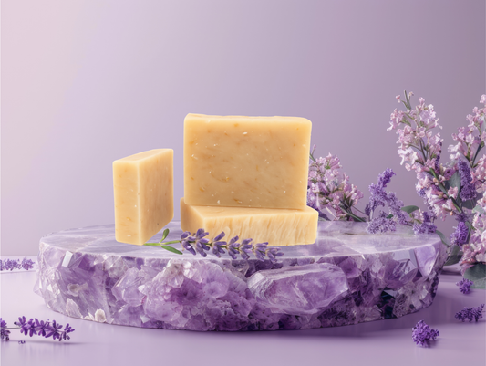 Lavender Oatmeal Handmade Soap