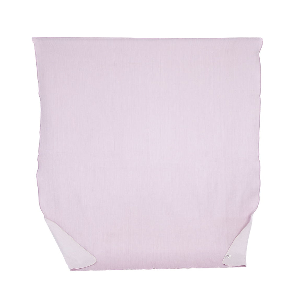 Reversible Handwoven Alpaca Throw Blanket | Lavender & White | Kani Collection