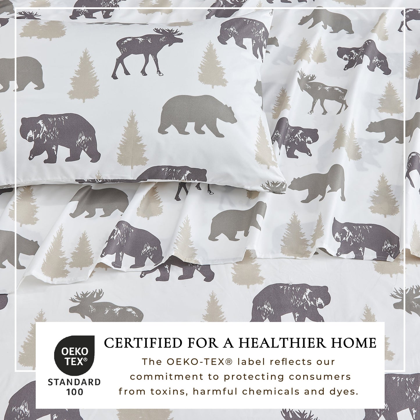 Lodge Printed Sheet Set - Mountain Ridge Collection