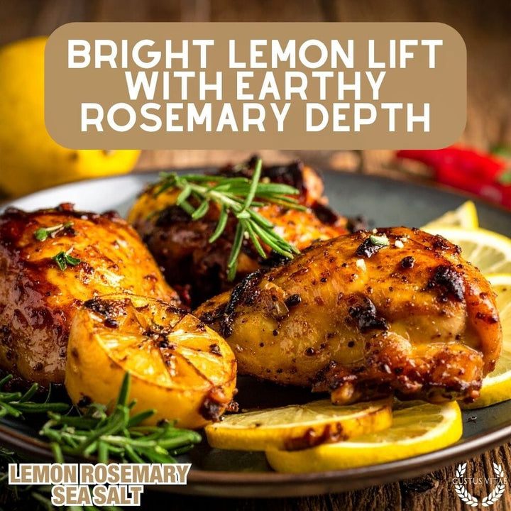 Lemon Rosemary Sea Salt