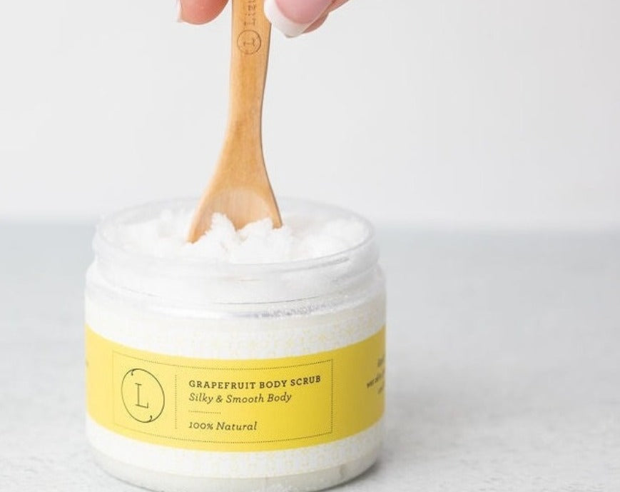 Grapefruit Shea Butter & Body Scrub Gift Set