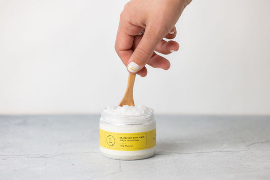 Grapefruit Body Scrub – Natural Exfoliating Salt Scrub