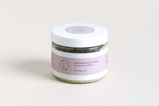 Lavender Body Scrub – Natural Exfoliating Salt Scrub