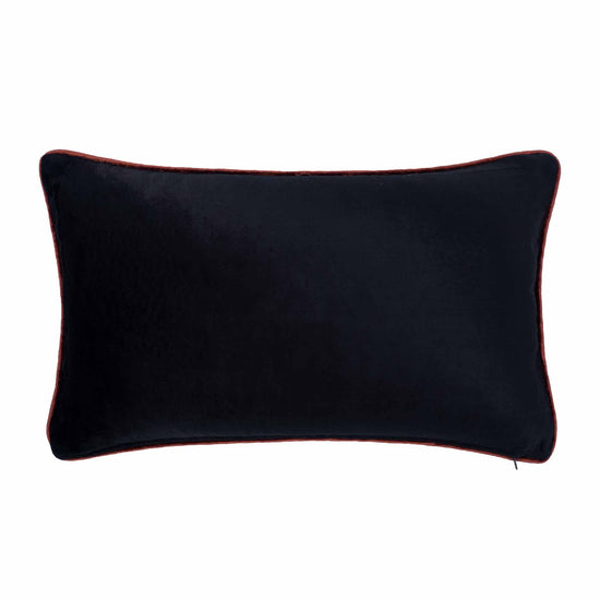 Love Bee Silk Velvet Throw Pillow, 12" X 20"