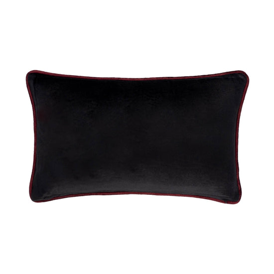 Love Bee Silk Velvet Throw Pillow, 12" X 20"