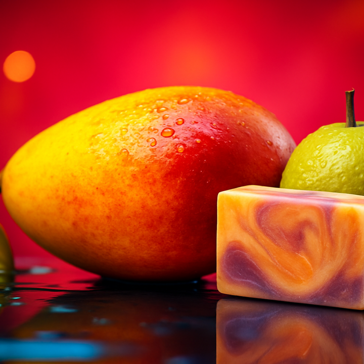Mango Guava Fruity Handmade Vegan Soap
