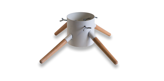 Family Christmas Tree Stand - Large - White