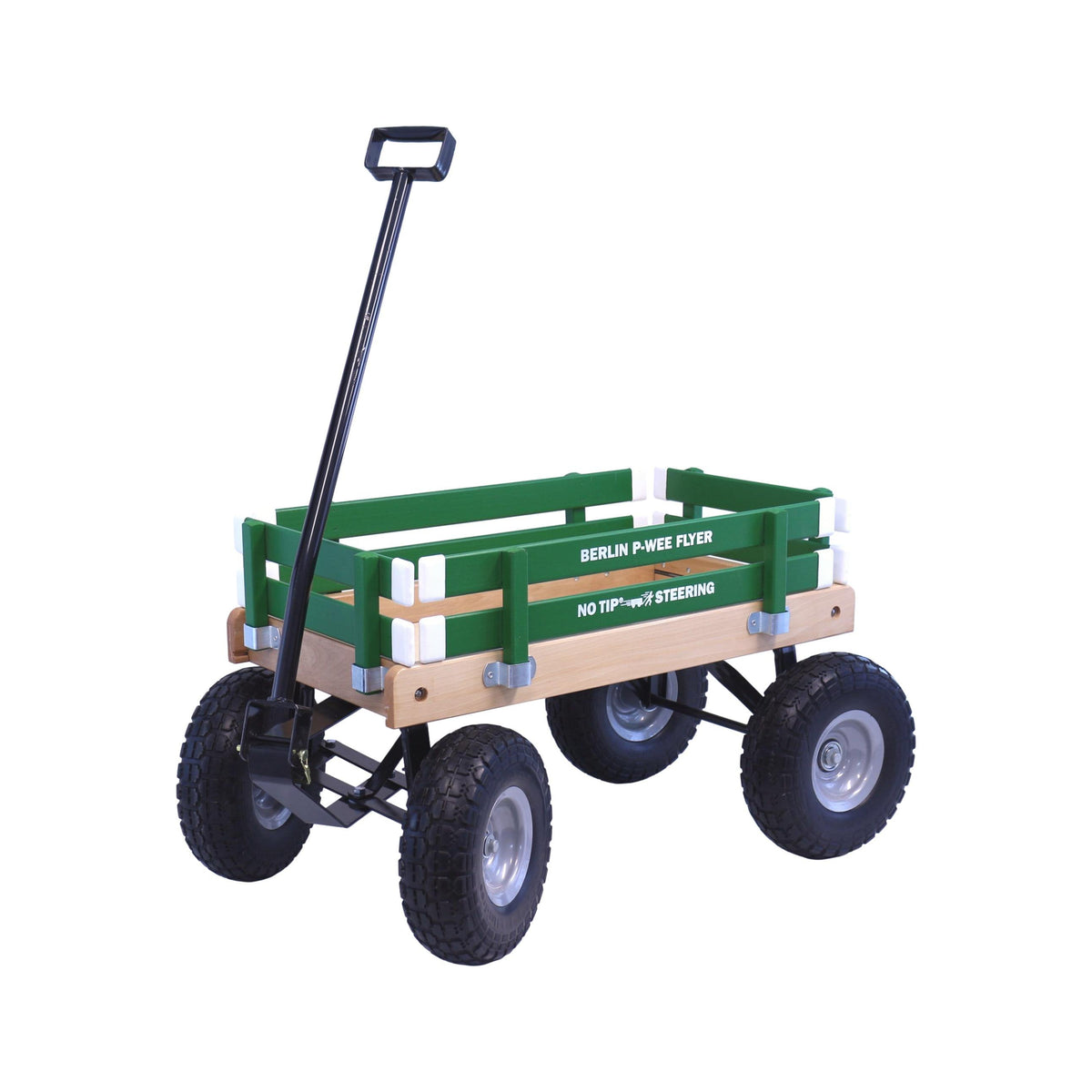 Berlin Big-Foot Kid's Wagon by AmishToyBox.com - Perfect Wagon for Children and Toddlers - Amish Made in Ohio, USA - 10" No-Flat Tires