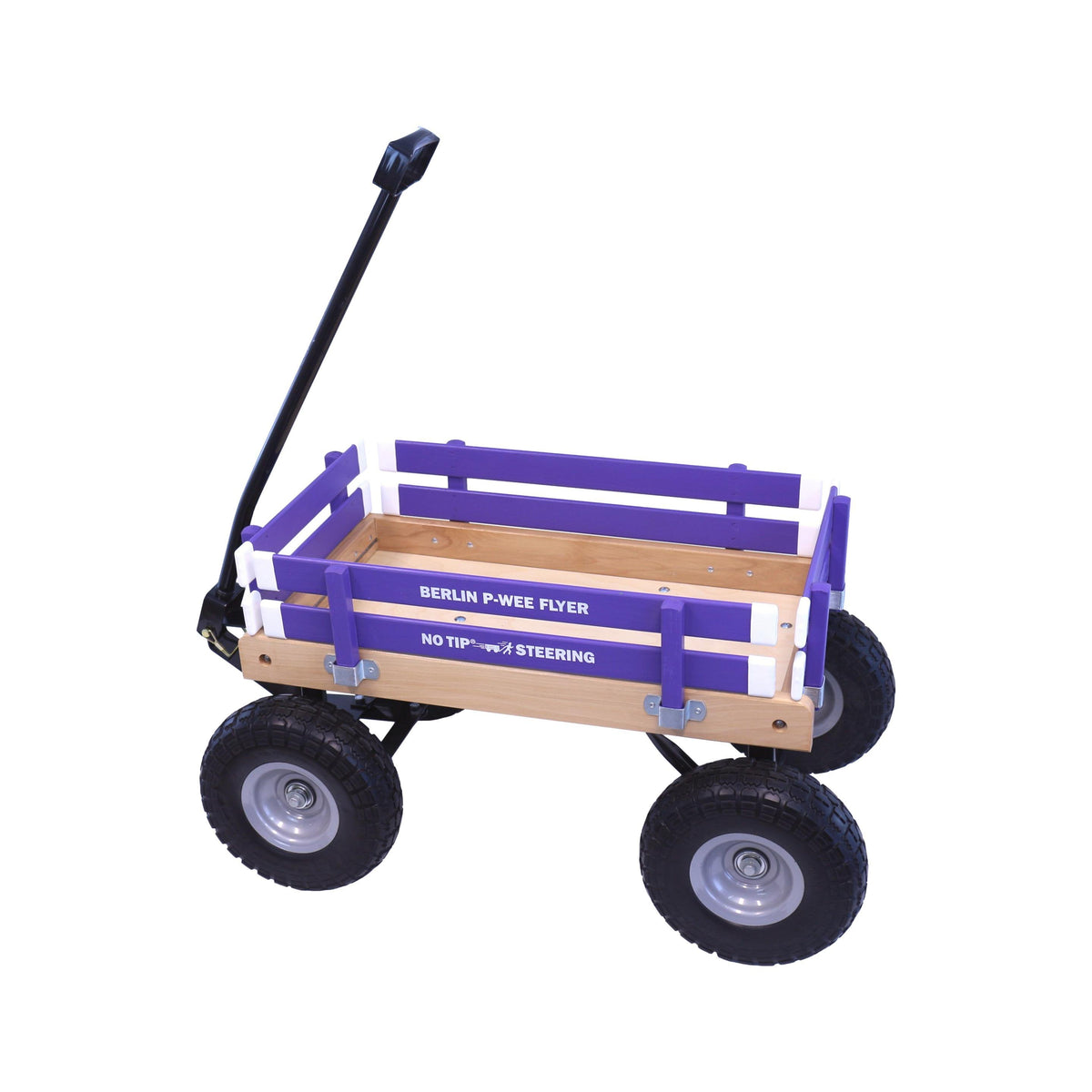 Berlin Big-Foot Kid's Wagon by AmishToyBox.com - Perfect Wagon for Children and Toddlers - Amish Made in Ohio, USA - 10" No-Flat Tires