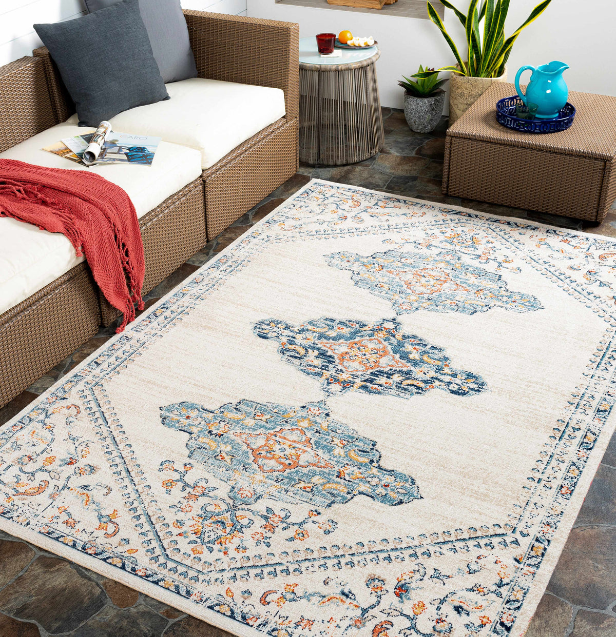 Mistissini Outdoor Area Rug - Clearance