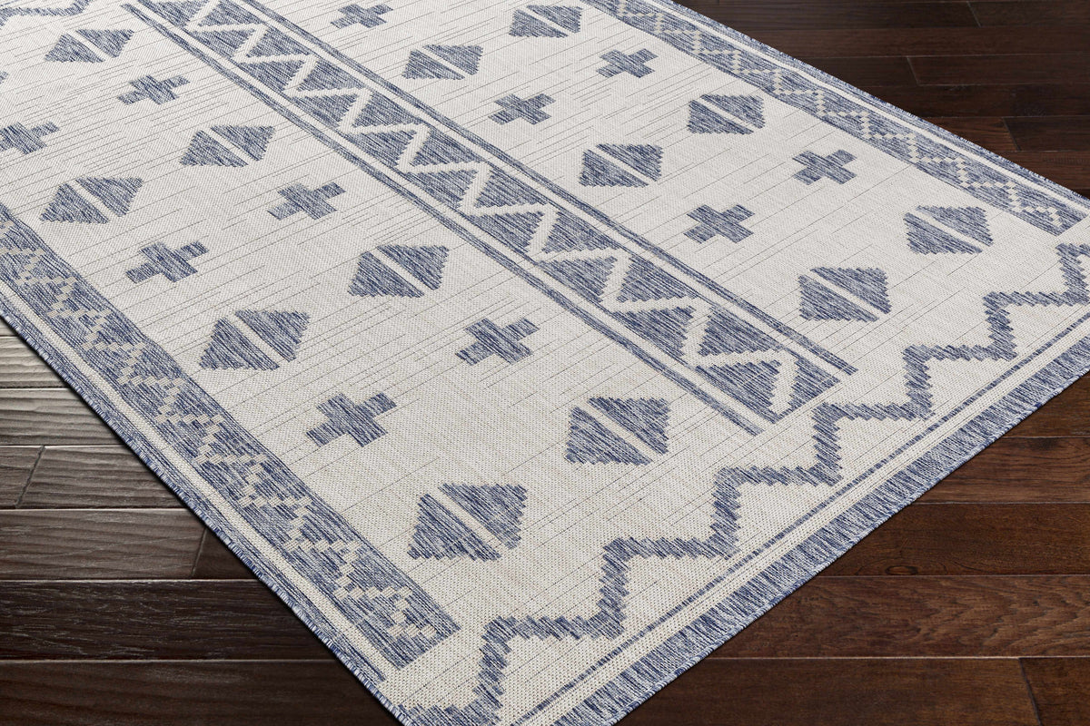 Mangoso Gray Outdoor Area Rug - Clearance