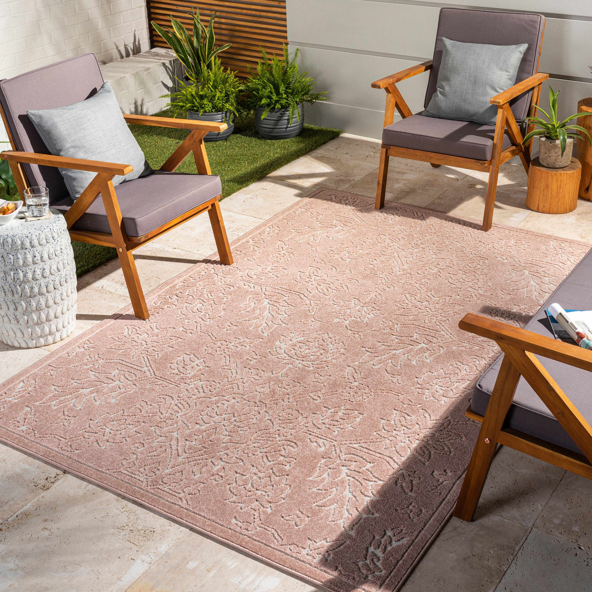 Maninihon 3D Outdoor Area Rug - Clearance