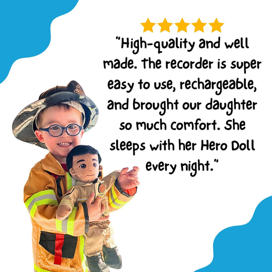 Paramedic Doll & EMT Doll | Recordable First Responder Gift