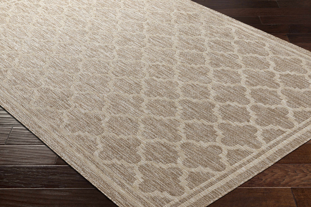 Noam Tan Indoor & Outdoor Rug - Clearance